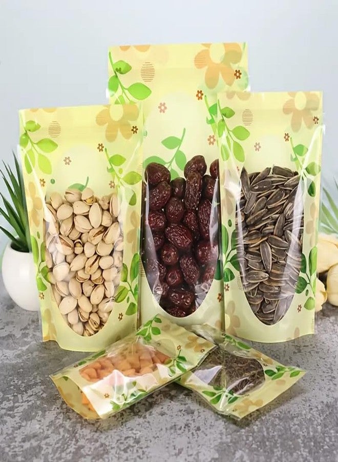 VELEXE Zip Lock Storage Stand Up Pouches with Clear Window | 150mm*220mm | 500 Grams | Pack of 100 | Reusable, Leakproof & Airtight Multi-Purpose Storage Pouches with Self Sealing Technology - Image 4